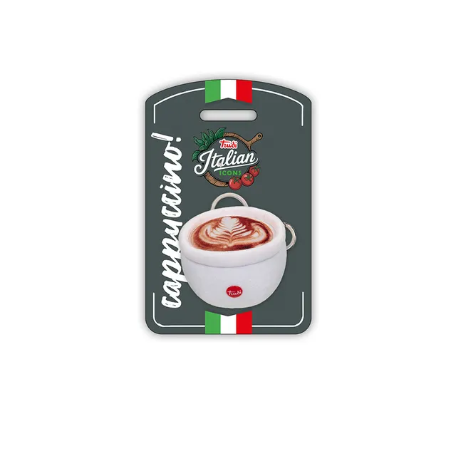 trudi-collezione-italia-portachiavi-peluche-cappuccino image 1