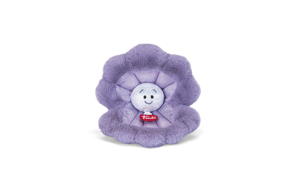trudi-sealife-ostrica-lilla-peluche image 1