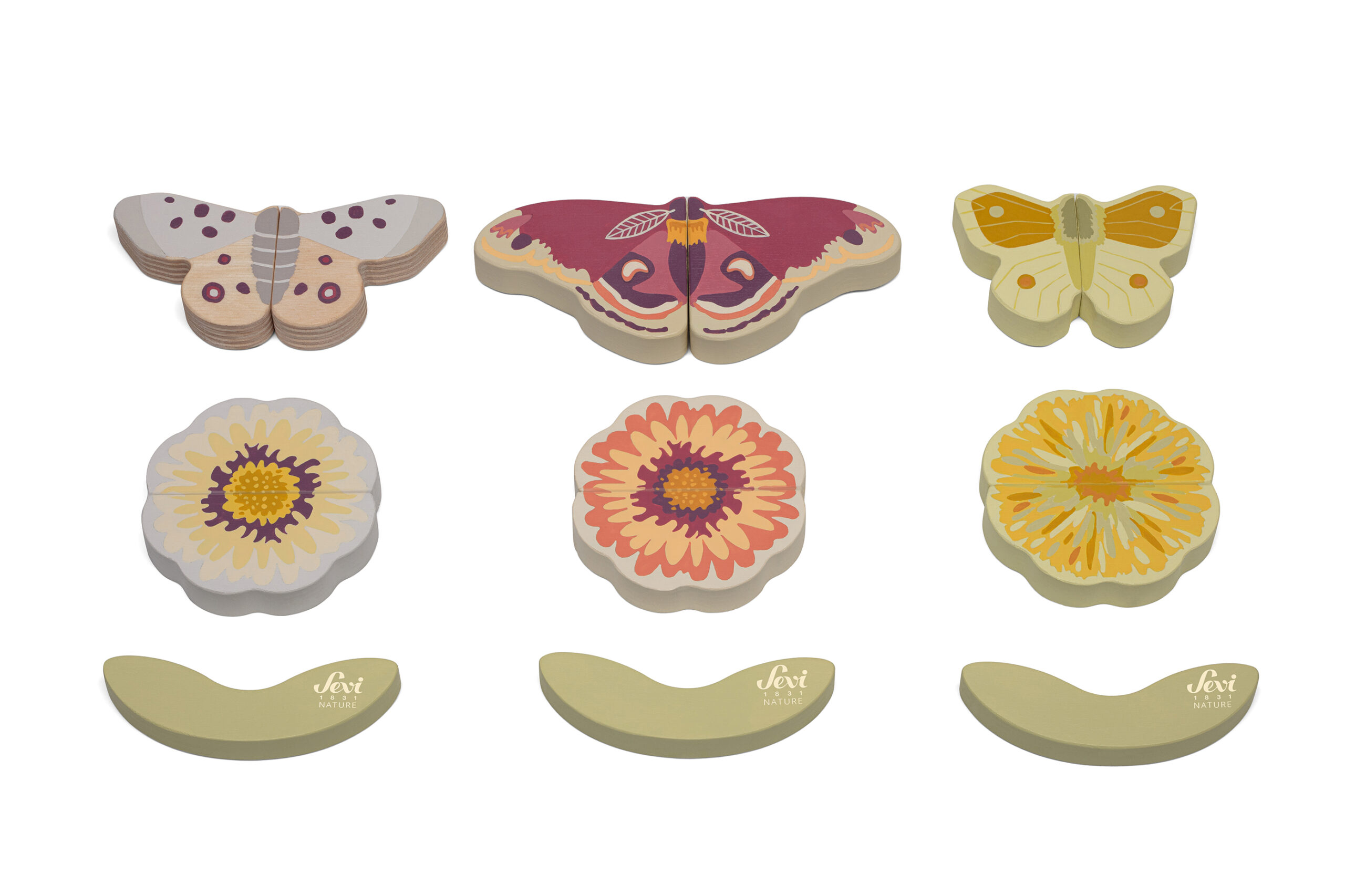 trudi-sevi-nature-botanical-mix-match-fiori-farfalle-15-pz image 2