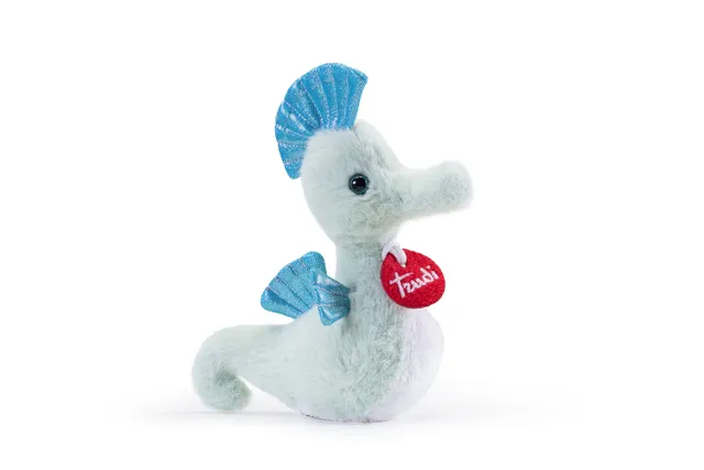 trudi-sealife-cavalluccio-marino-verde-peluche image 1