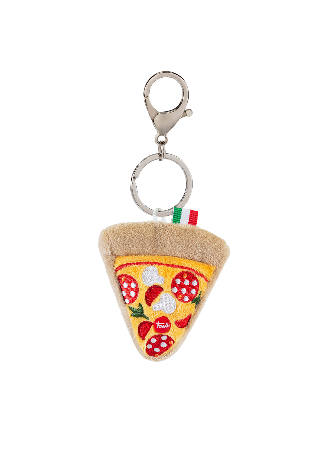 trudi-pizza-portachiavi-peluche-mini-italia image 2