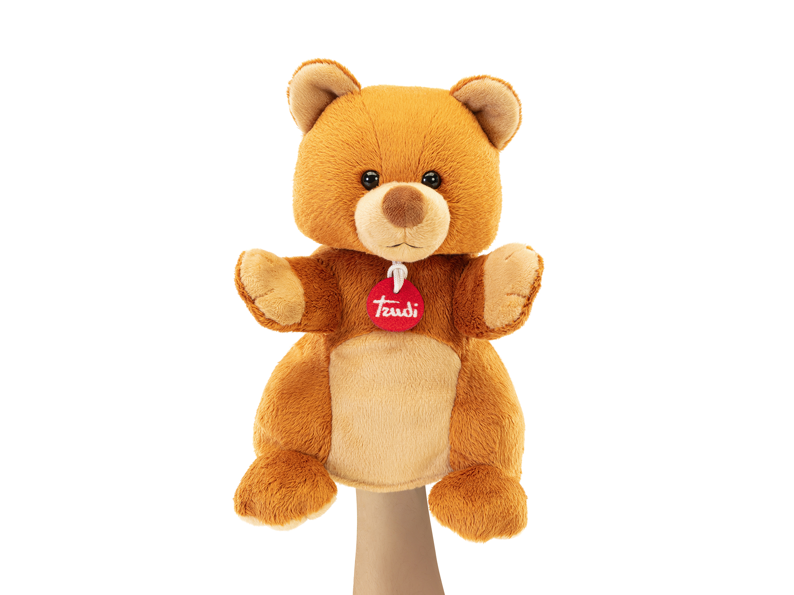 trudi-marionetta-orso-peluche-caramello image 3