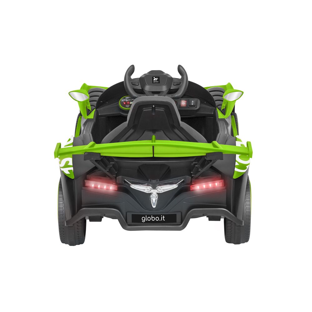 globo-giocattoli-auto-sportiva-12v-con-batteria-al-litio-radiocomandata-verde image 3