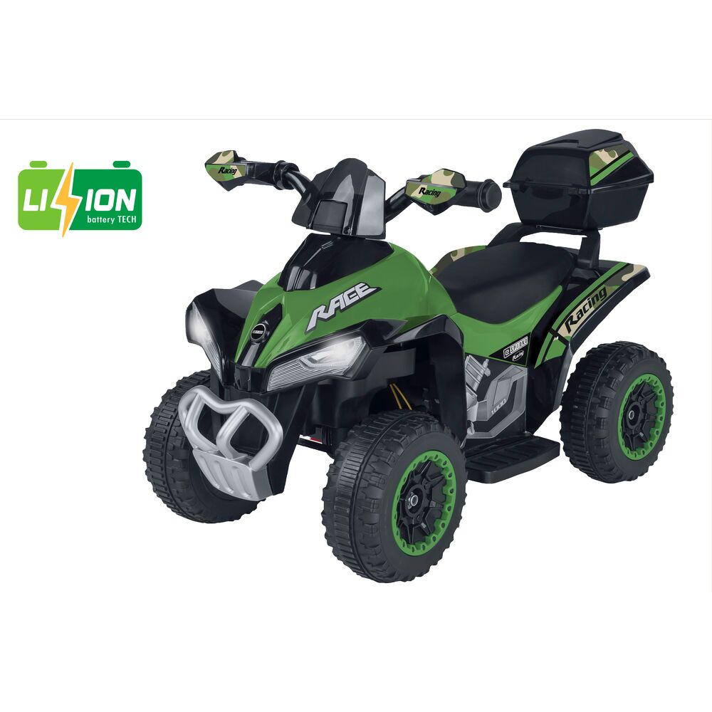 globo-giocattoli-quad-elettrico-8v-con-batteria-al-litio-verde image 1