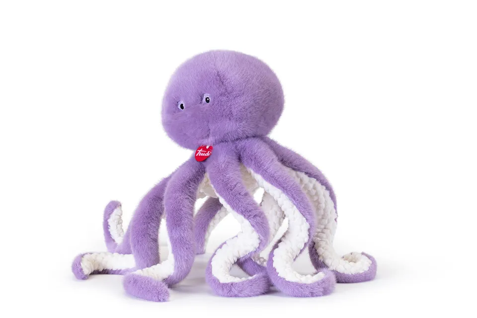 trudi-sealife-polpo-viola-peluche-modellabile image 1