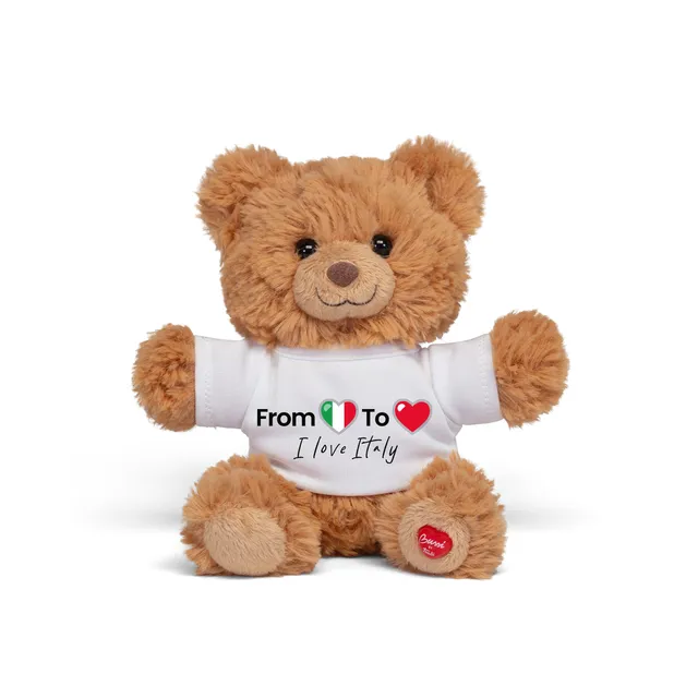 trudi-bussini-orso-marlon-t-shirt-italia-peluche-souvenir image 1
