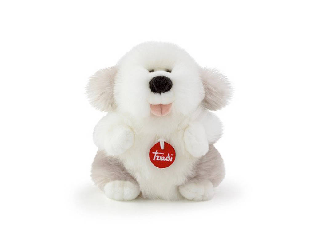trudi-fluffy-cane-bobtail-peluche-fluffies-soffice image 1