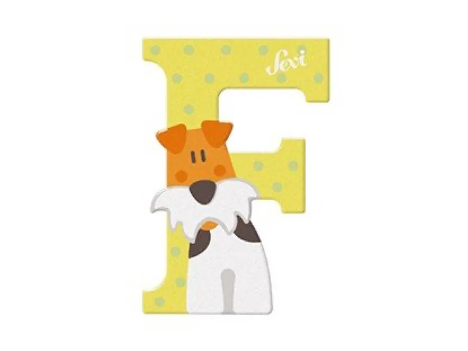trudi-sevi-lettera-f-fox-terrier-legno image 1