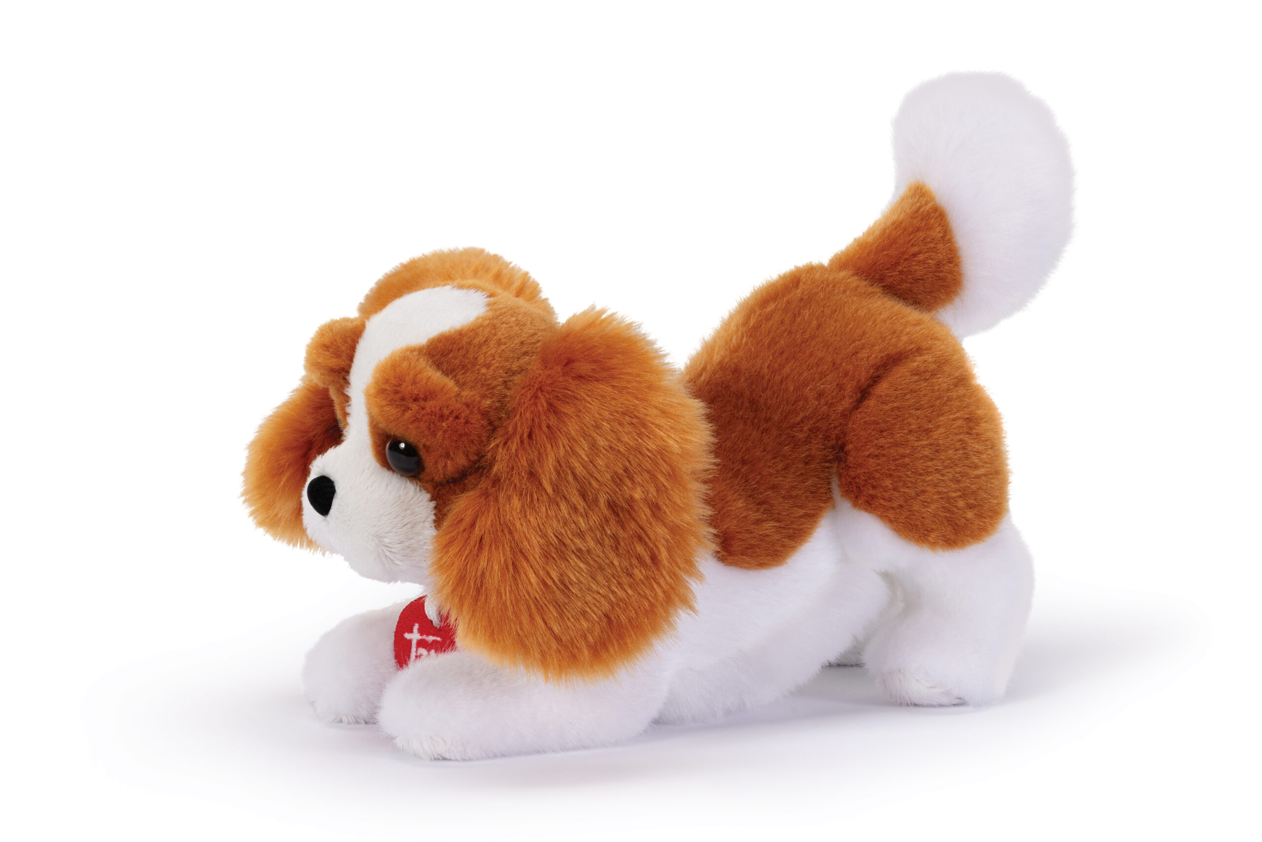 trudi-cavalier-king-marley-peluche-cane-bianco-e-ramato image 2