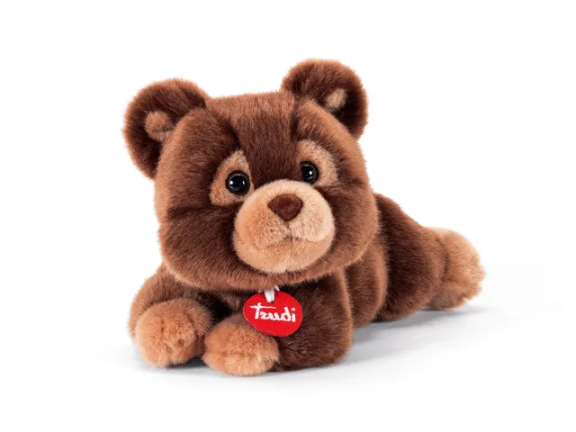 trudi-orsetto-teo-marrone-scuro-peluche-teddy-bear image 1