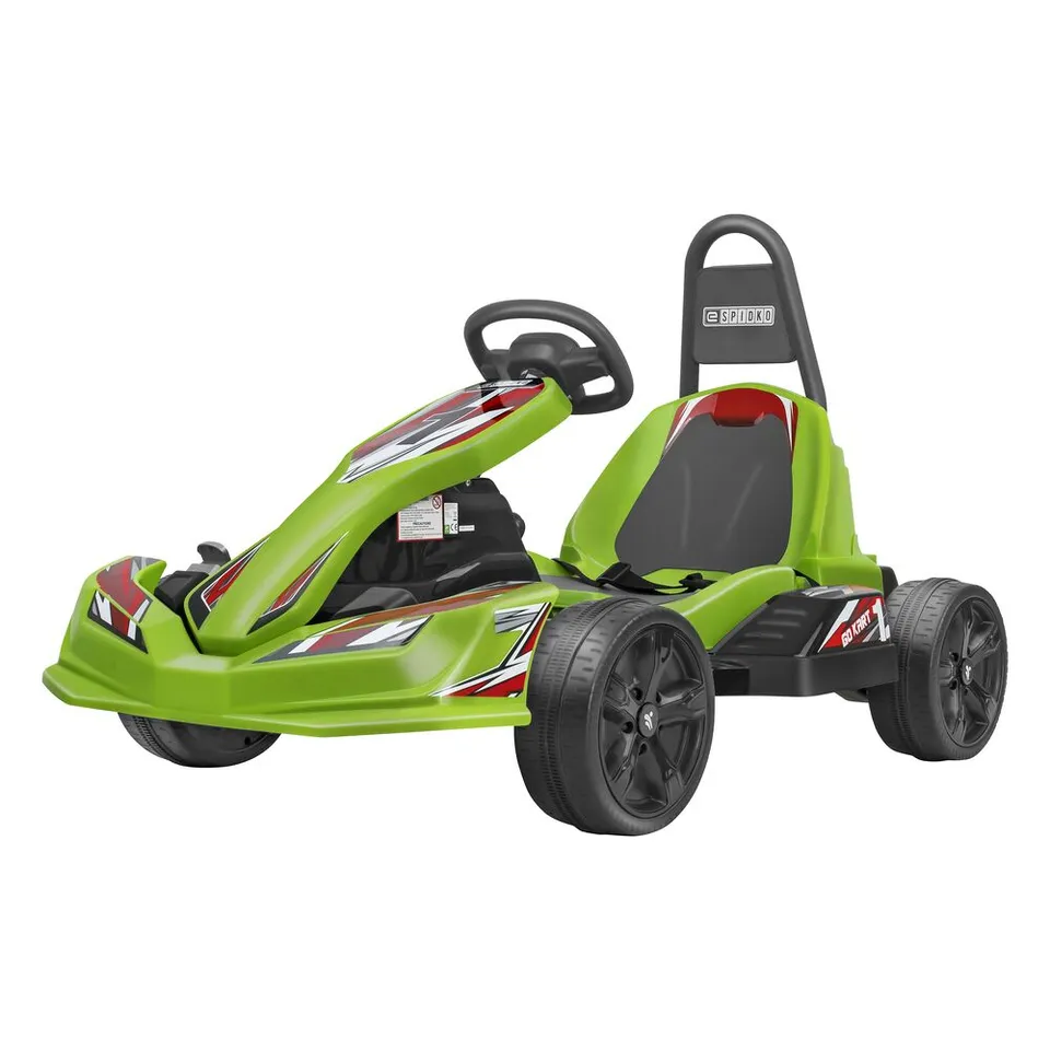 globo-giocattoli-go-kart-elettrico-verde-12v image 1