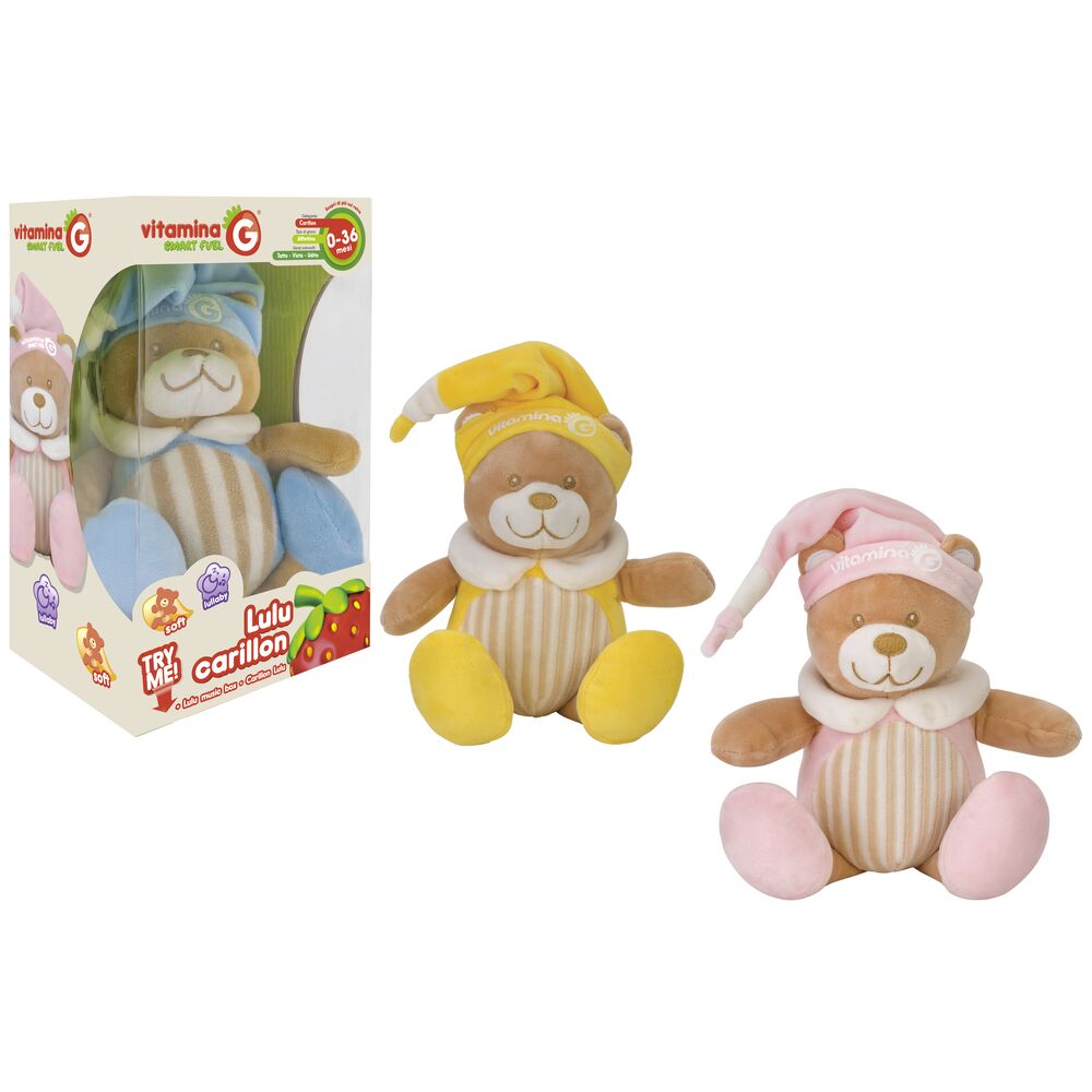 globo-giocattoli-orsetto-carillon-lulu-peluche-con-carillon-0-mesi image 1