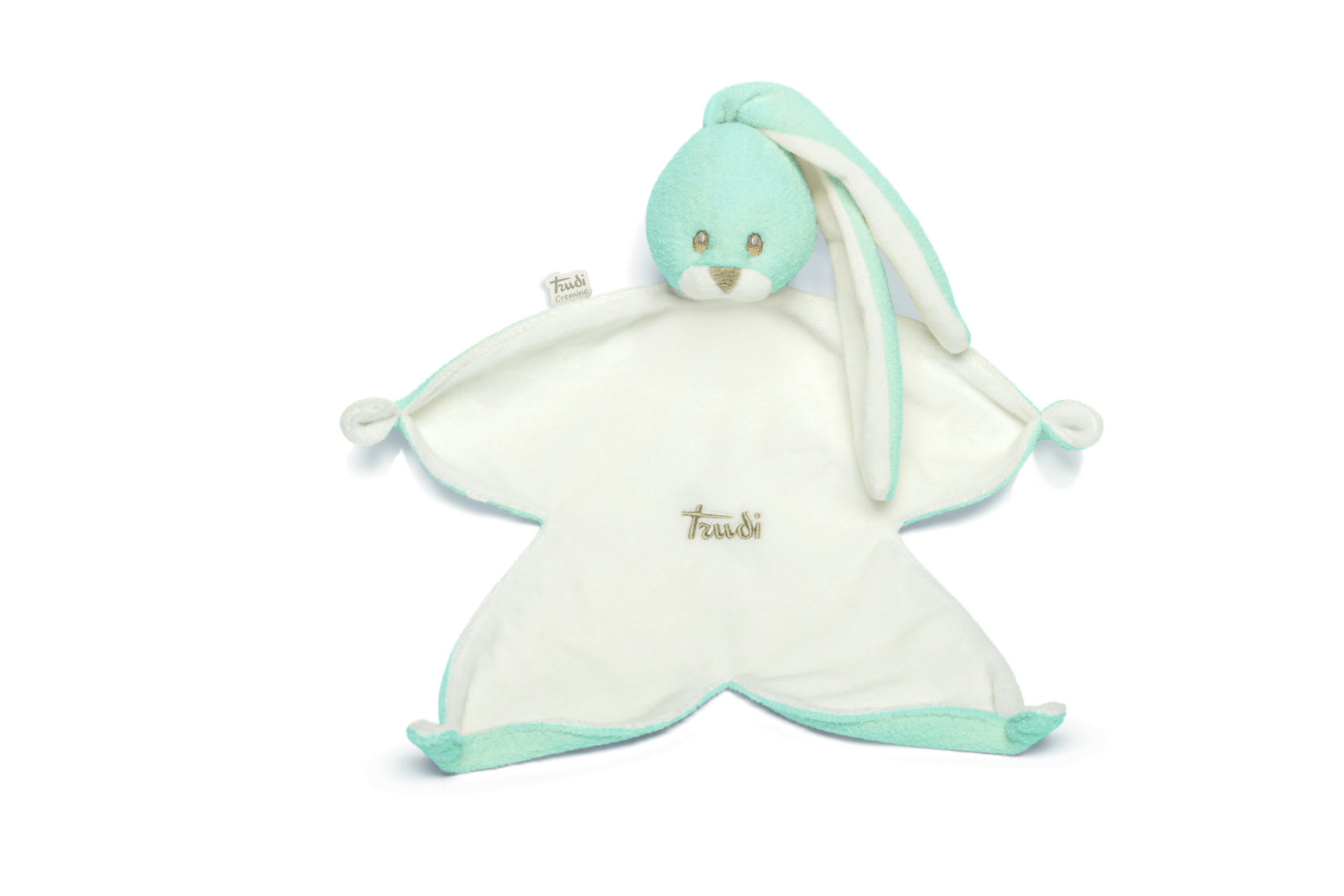 trudi-baby-coniglio-doudou-azzurro-peluche-copertina image 1