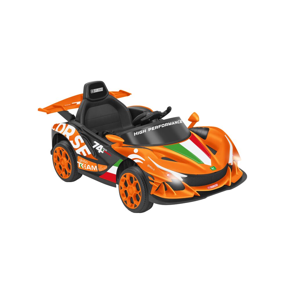 globo-giocattoli-auto-sportiva-12v-radiocomandata-arancione image 7