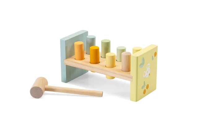 sevi-il-mio-primo-batti-batti-10pz-primi-giochi-legno image 1