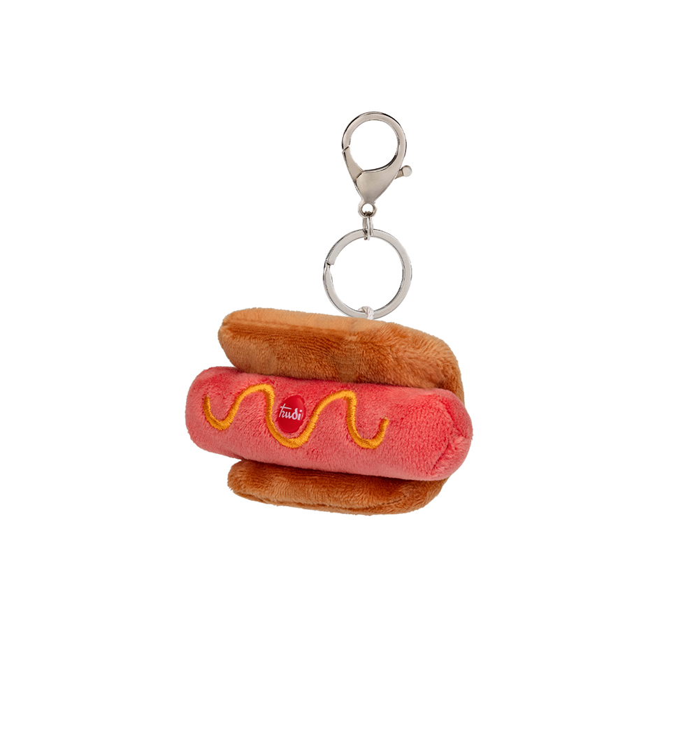 trudi-hotdog-portachiavi-peluche-food image 3