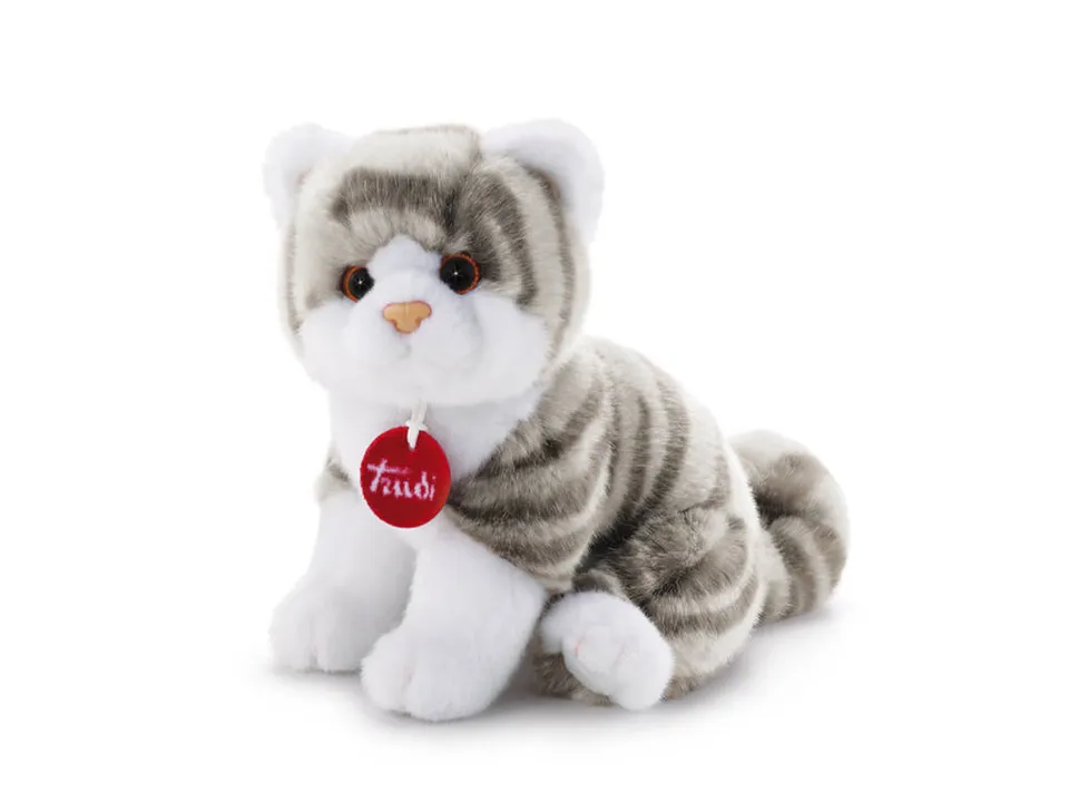 trudi-brad-gattino-tigrato-grigio-peluche image 1