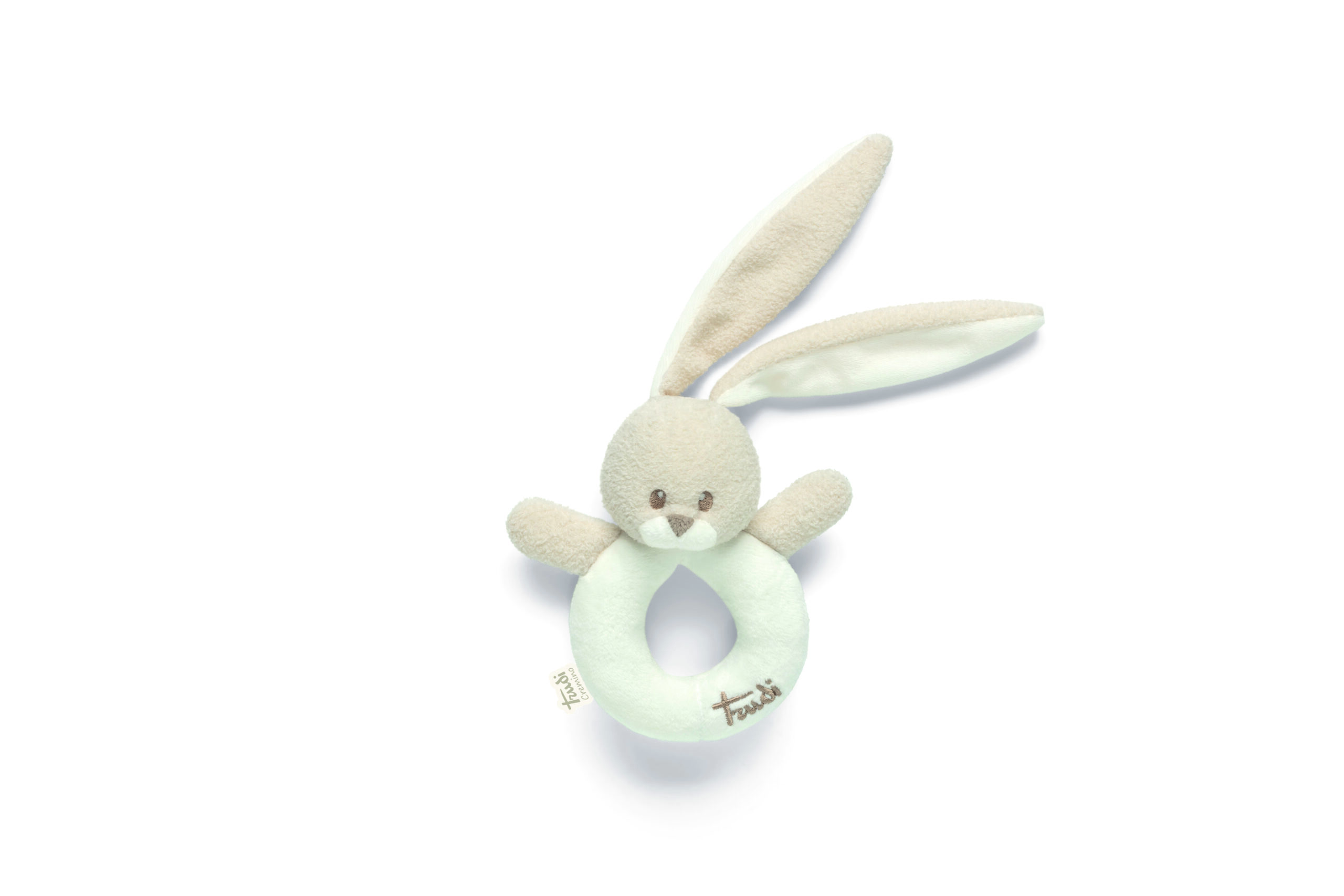 trudi-coniglio-sonaglio-avorio-peluche-sonaglio-neonato image 1