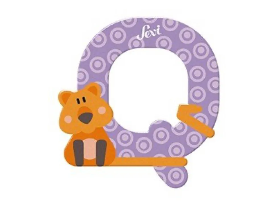 trudi-sevi-lettera-q-quokka-in-legno image 1