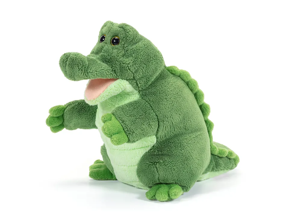 trudi-marionetta-coccodrillo-peluche-puppet-3d image 1