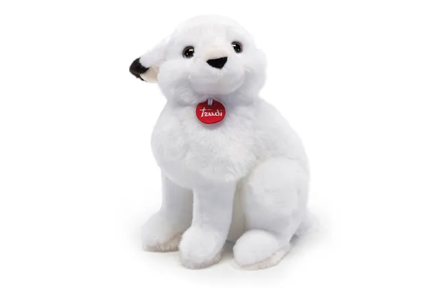 trudi-lepre-artica-parco-dello-stelvio-peluche-bianco image 1