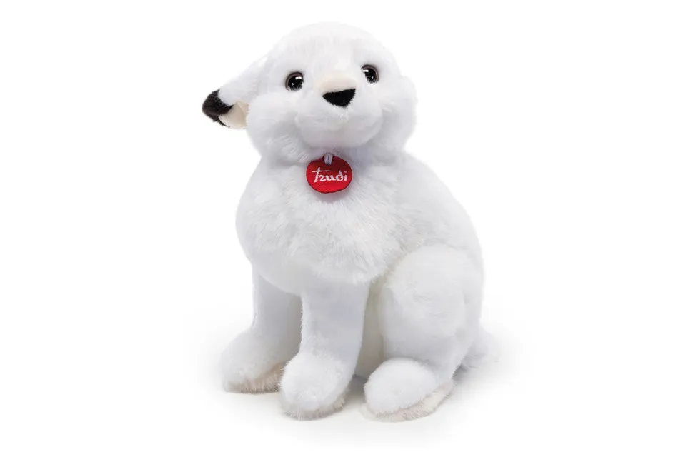 trudi-lepre-artica-parco-dello-stelvio-peluche-bianco image 1