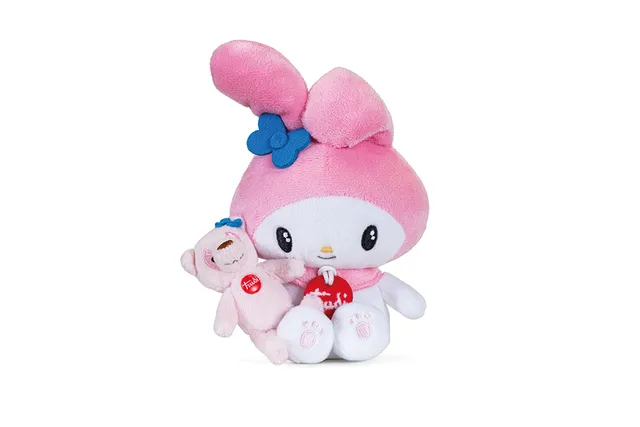 trudi-my-melody-e-amico-orso-ettore-peluche-sanrio image 1