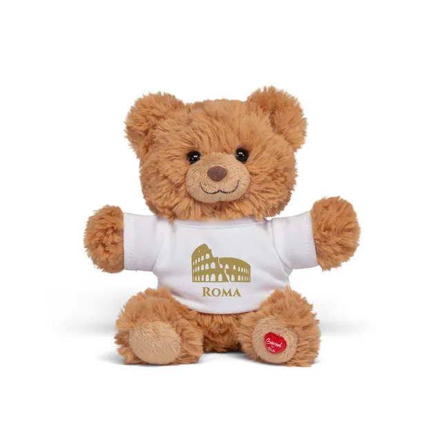 trudi-bussi-orso-marlon-t-shirt-roma-peluche-souvenir image 1