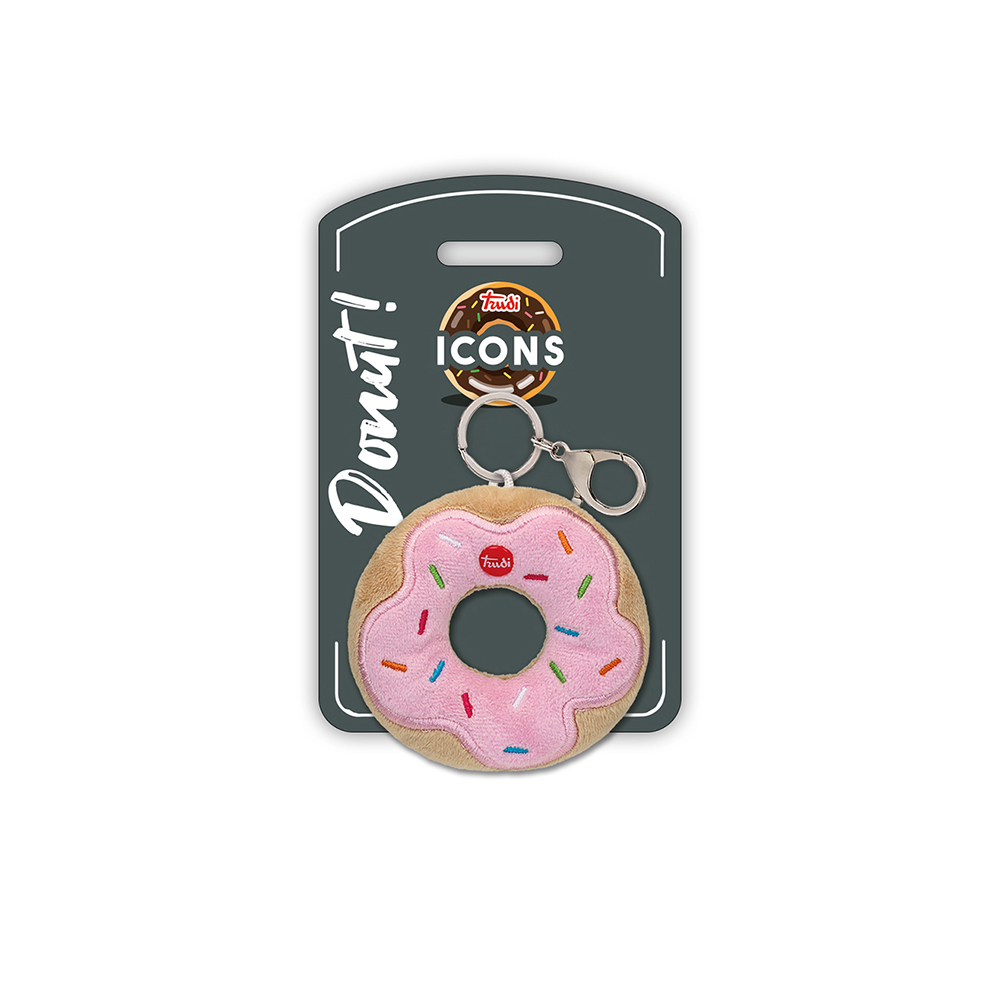 trudi-ciambella-portachiavi-portachiavi-peluche-donut-food image 1