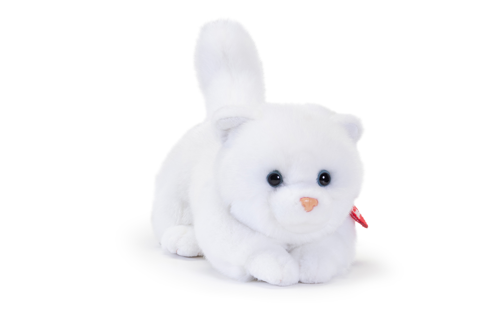 trudi-gattino-brad-bianco-peluche-gatto-morbido image 2