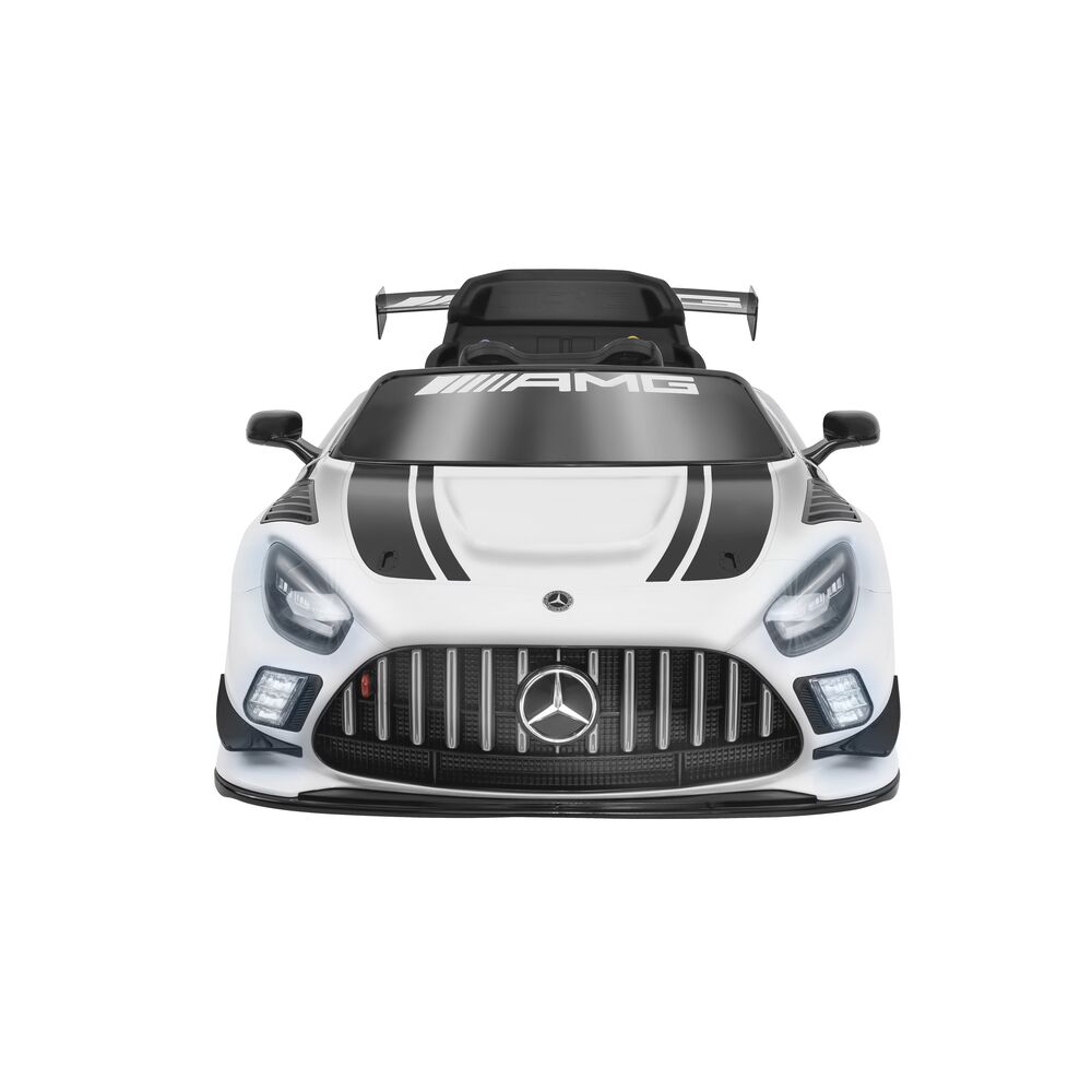 globo-giocattoli-mercedes-amg-gt3-bianca-auto-elettrica-cavalcabile-con-batteria image 3