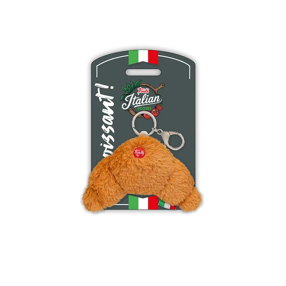 trudi-croissant-portachiavi-peluche-food-italia image 1