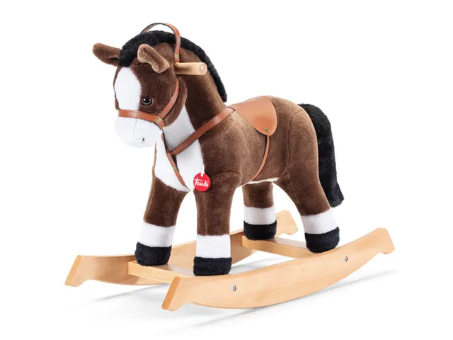 trudi-rocking-animal-cavalcabile-cavallo-marrone image 1