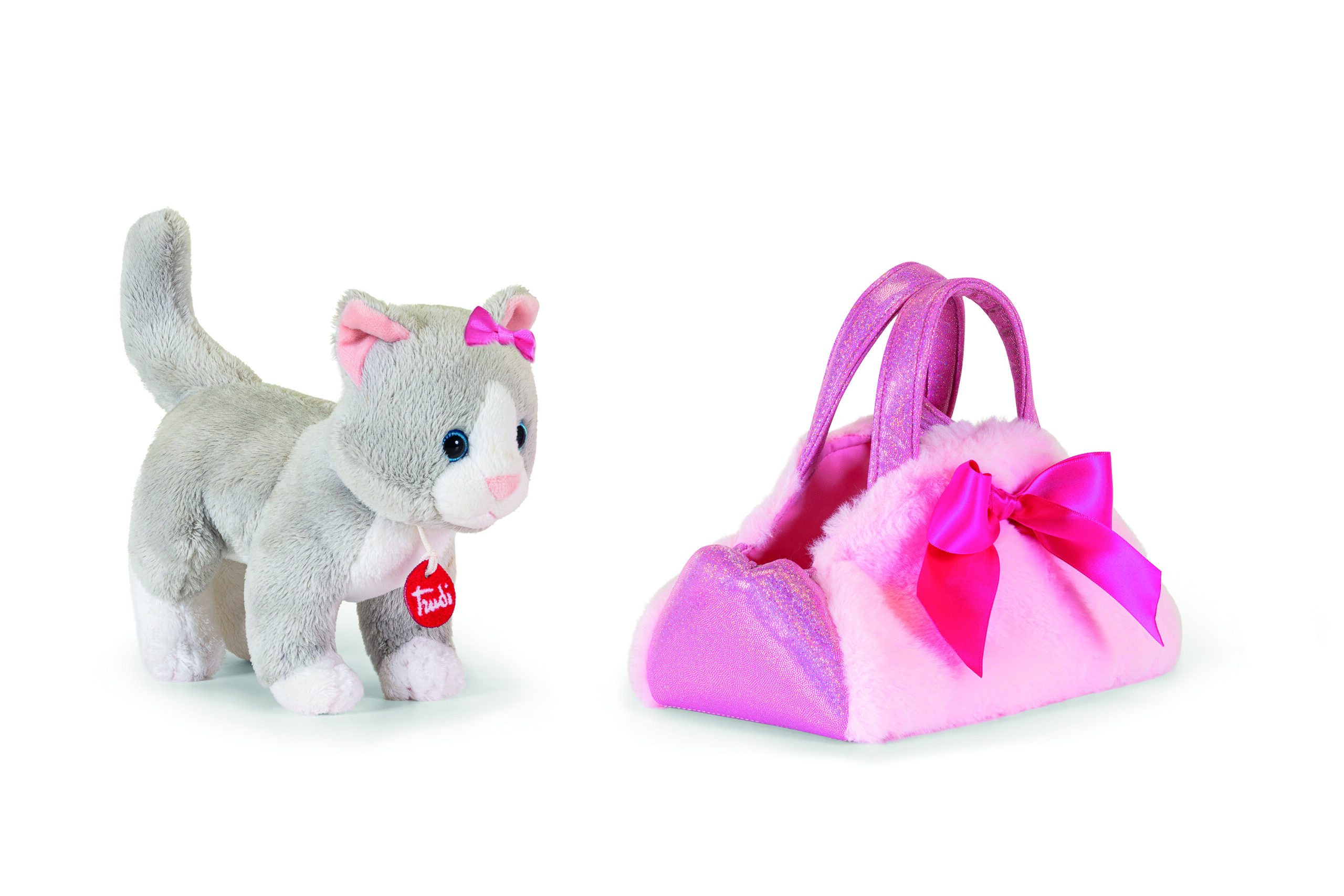trudi-gatto-pink-fashion-bag-peluche-con-borsetta image 3