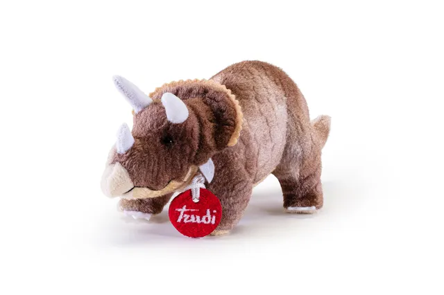 trudi-triceratopo-peluche-preistorici image 1