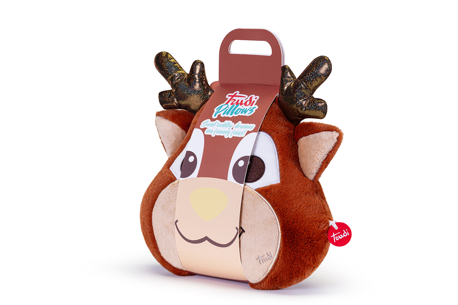 trudi-pillow-cuscino-renna-xmas-peluche image 2