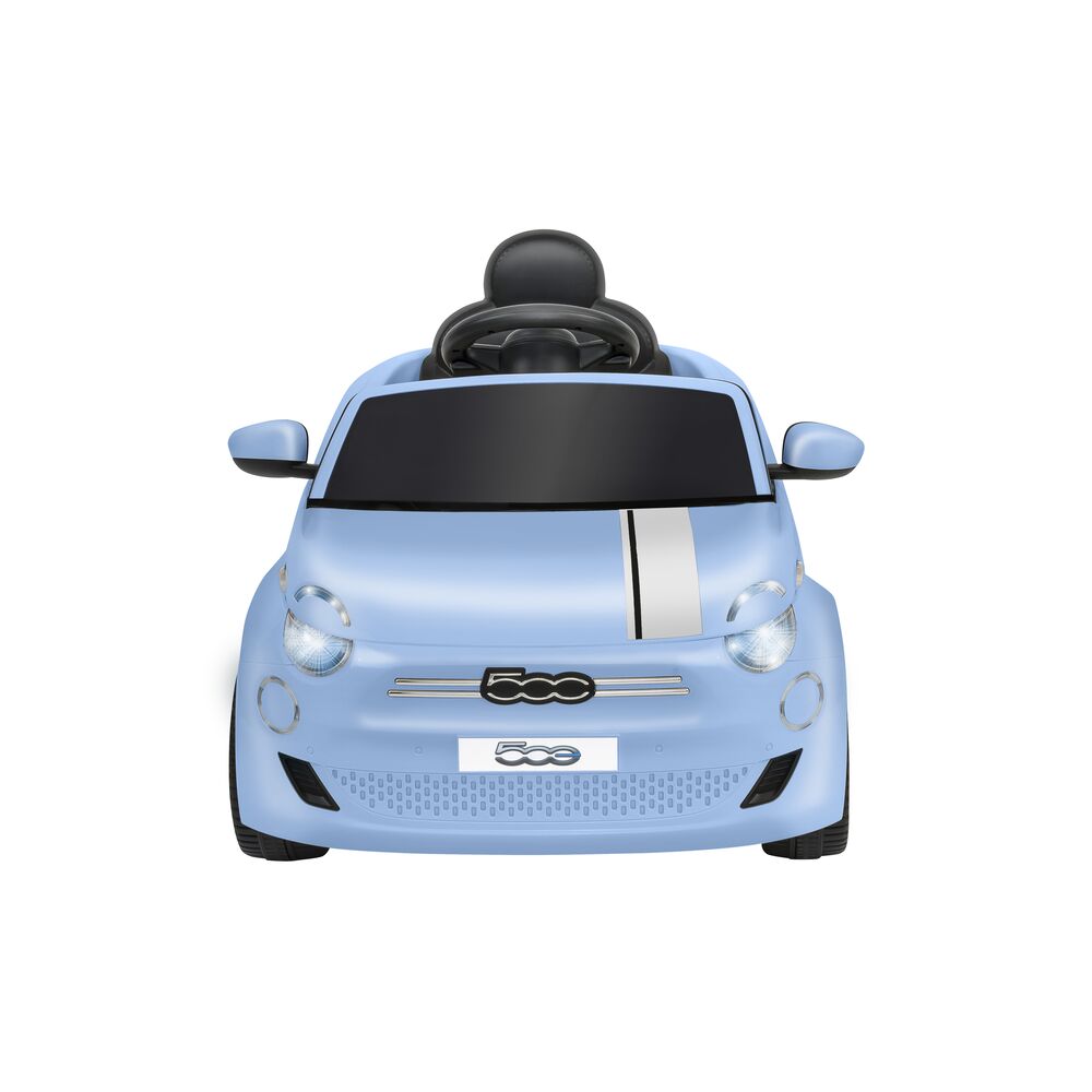 globo-giocattoli-fiat-500e-12v-batteria-litio-radiocomandata-azzurra image 2