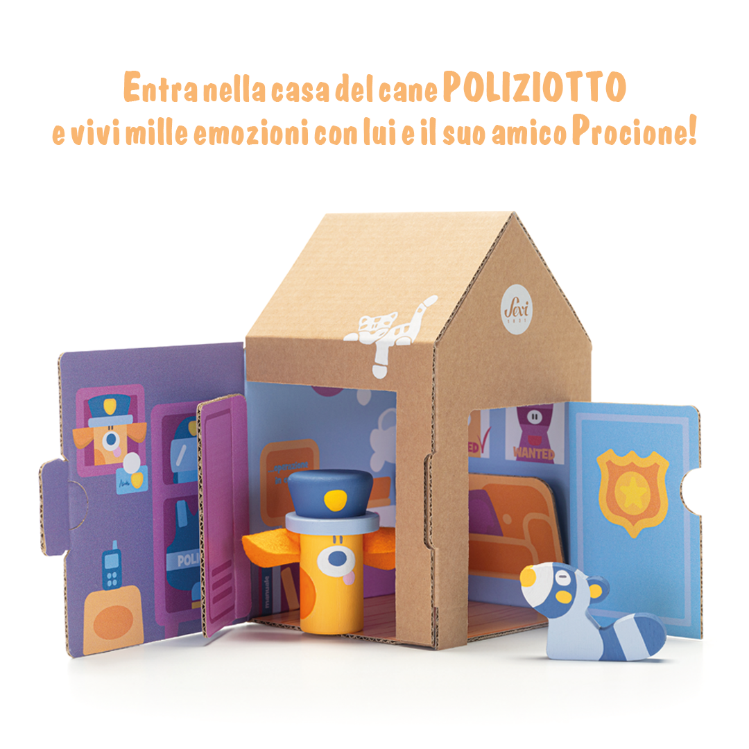 trudi-seviland-polizia-playset-ritaglia-e-incolla-10pz image 3