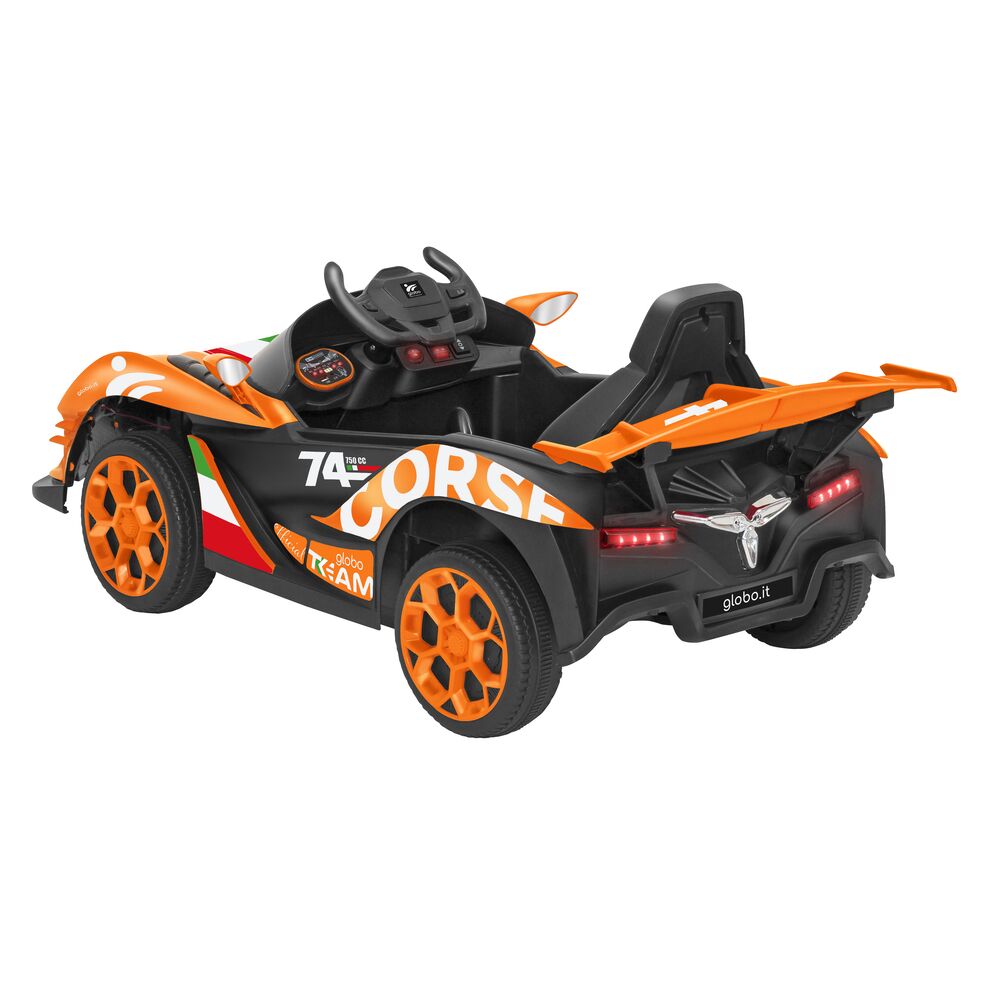 globo-giocattoli-auto-sportiva-12v-radiocomandata-arancione image 4
