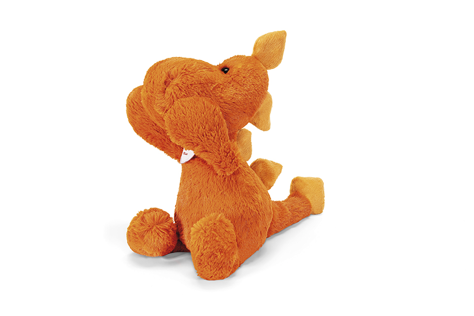 trudi-fun-drago-arancio-peluche image 6