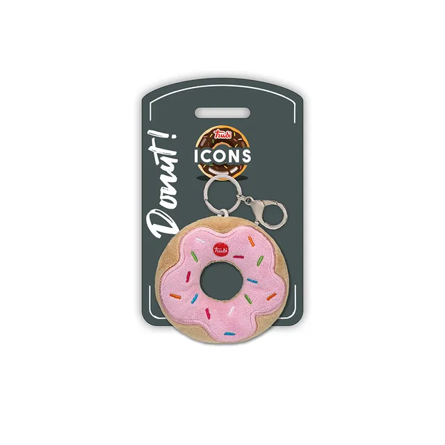trudi-ciambella-portachiavi-portachiavi-peluche-donut-food image 1