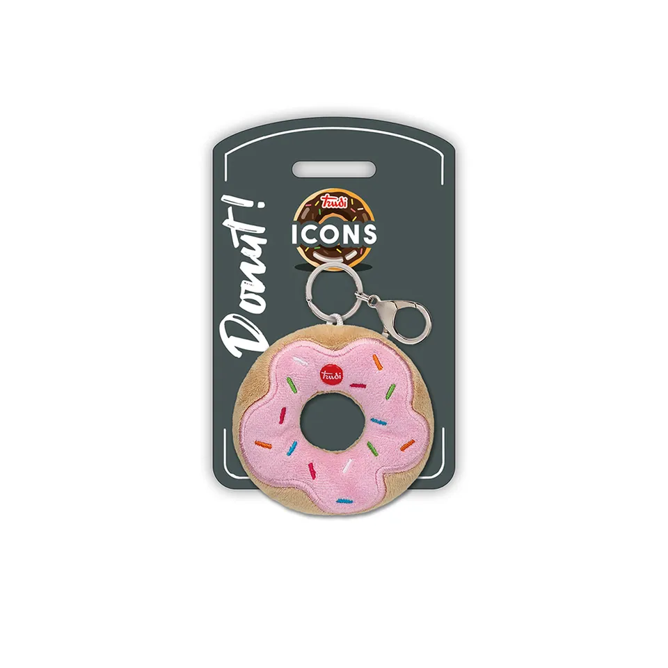 trudi-ciambella-portachiavi-portachiavi-peluche-donut-food image 1