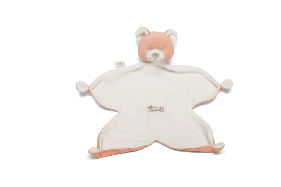 trudi-orso-doudou-rosa-doudou-prima-infanzia-con-orsetto-3d image 1