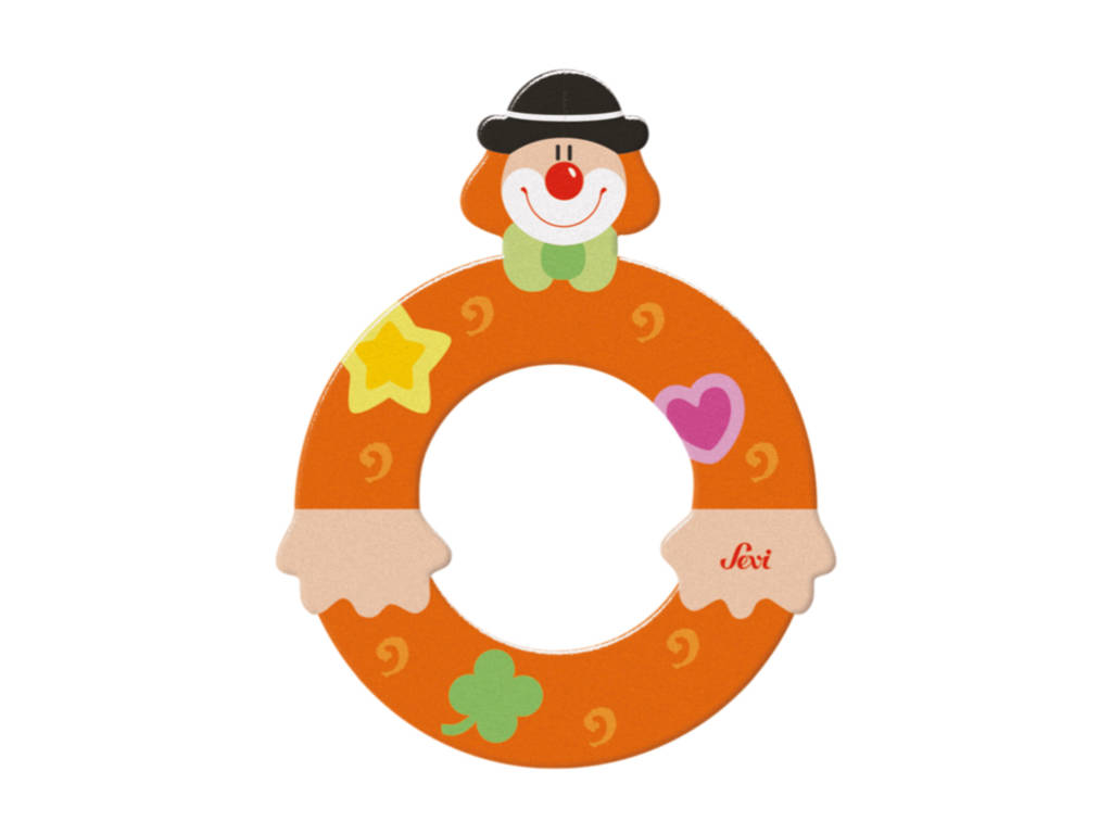 trudi-lettera-o-clown-decorativa-back-to-school image 1