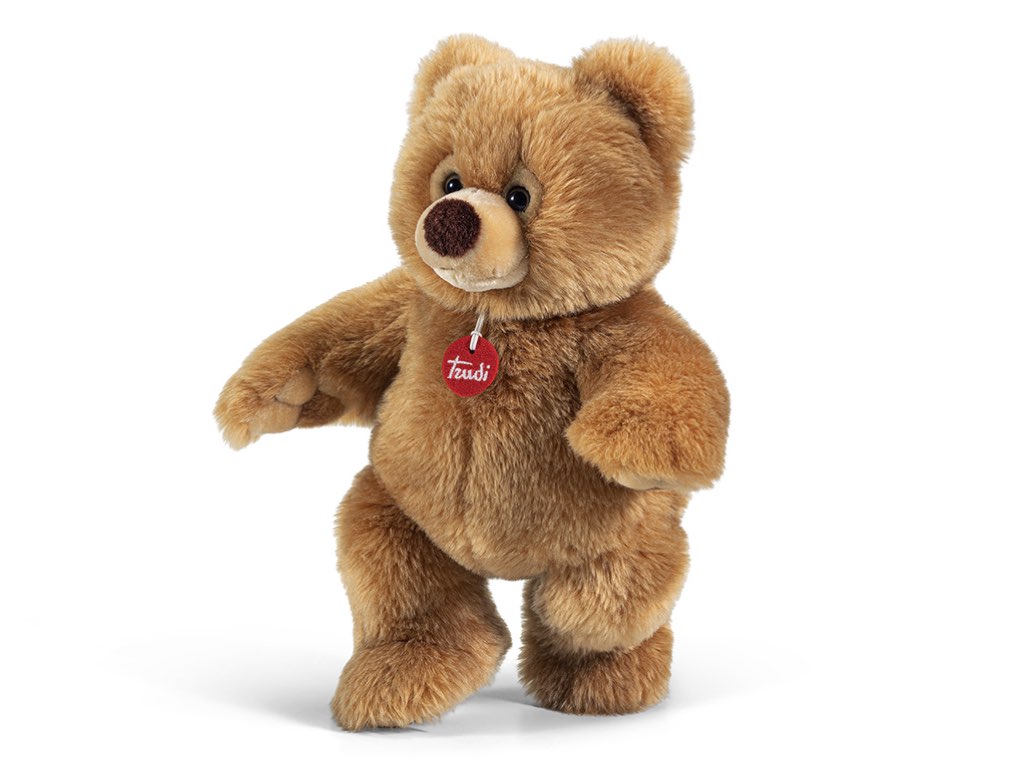 trudi-orso-ettore-peluche-classico-color-miele-pelo-lungo image 3