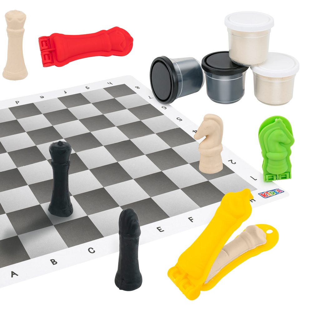 globo-giocattoli-pasta-da-modellare-gioco-creativo-scacchi-morbidough image 4