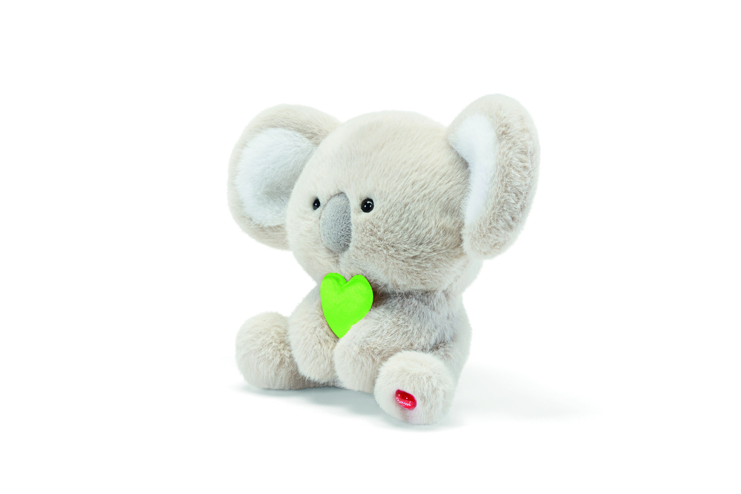 trudi-koala-cuore-verde-peluche-heart-animals image 2