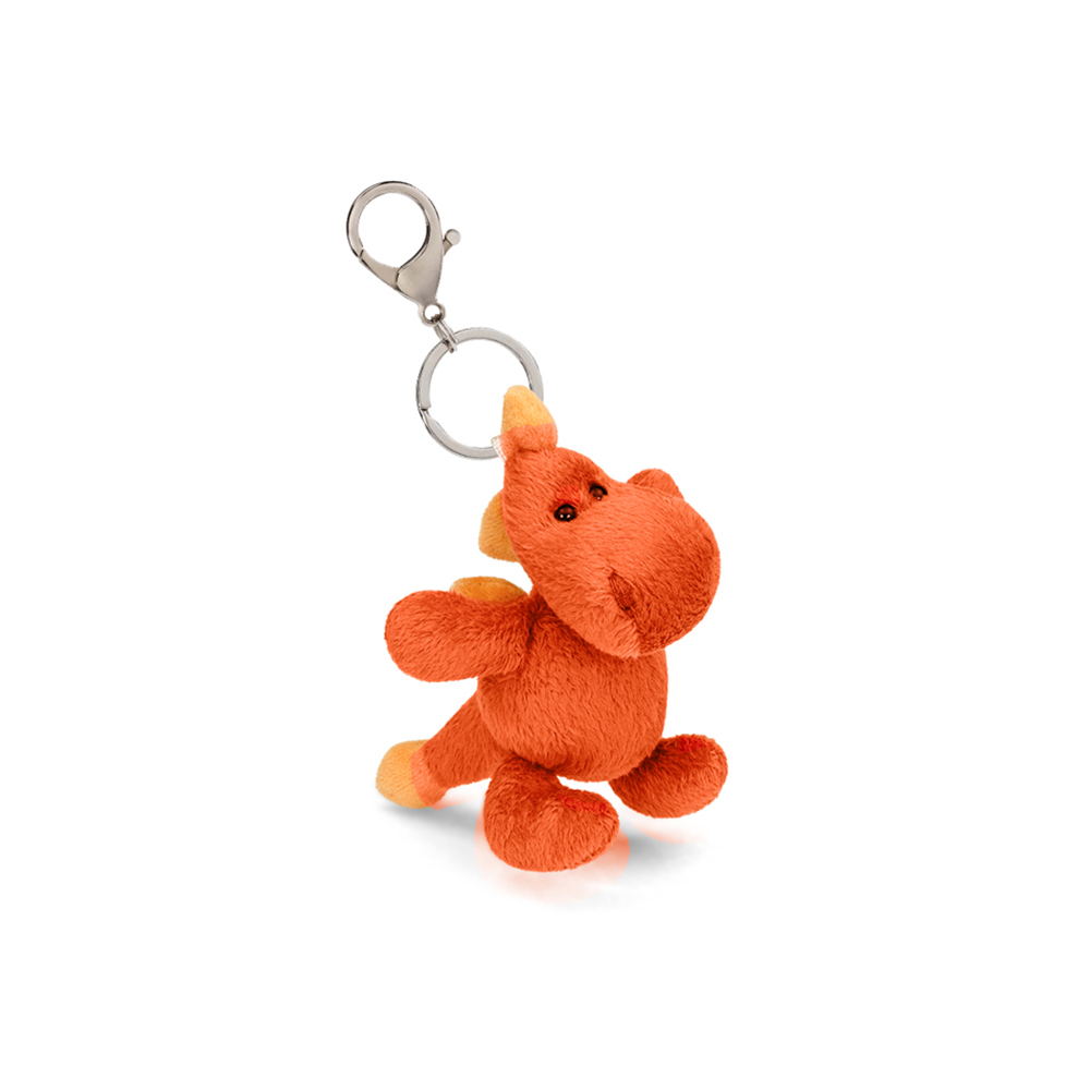 trudi-fun-drago-arancio-portachiavi-peluche image 2