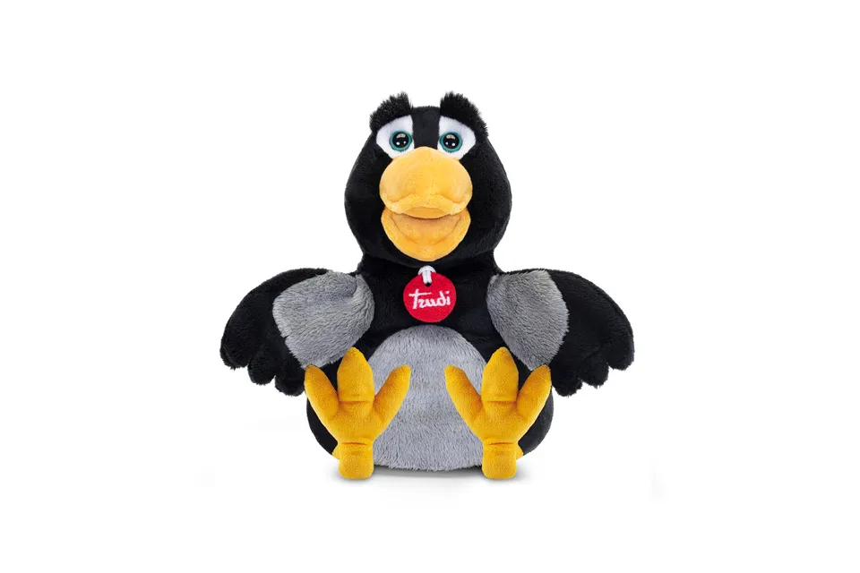 trudi-marionetta-corvo-peluche-puppet-parlante image 1