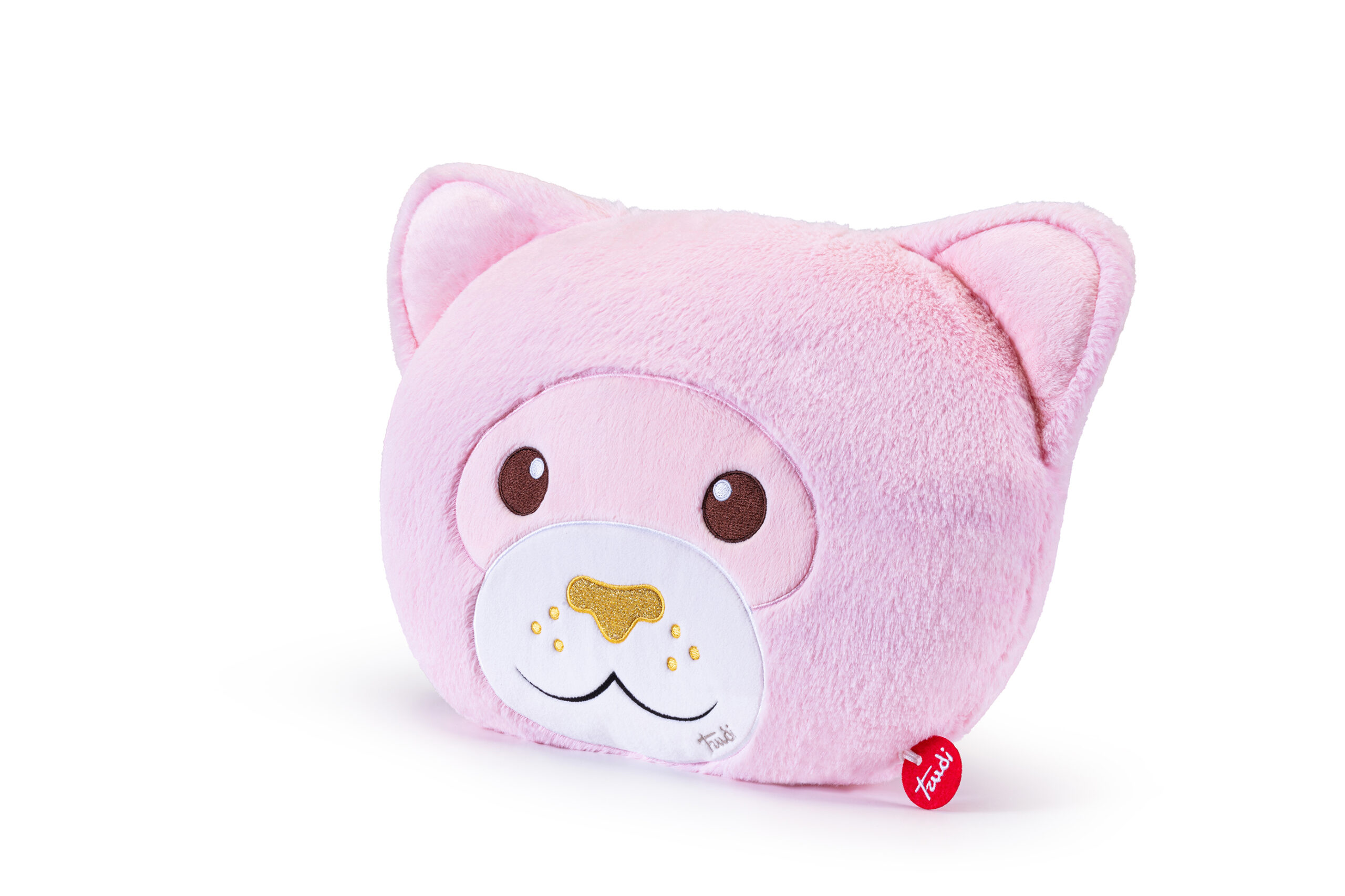trudi-pillow-cuscino-gattino-rosa-peluche image 3